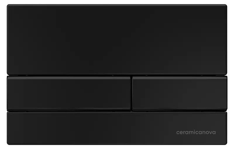 Комплект с инсталляцией Ceramica Nova CN4002MB_1002B_1000 унитаз Metropol CN4002MB крышка-сиденье с микролифтом и инсталляция Envision CN1002B с чёрной матовой кнопкой смыва Flat