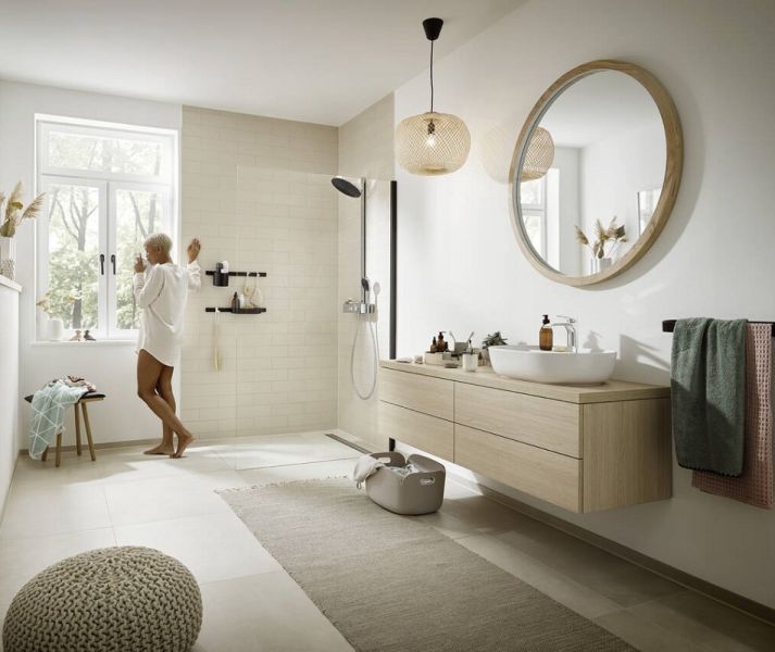 Душевая система Hansgrohe Pulsify S Showerpipe 260 2jet 24240000 хром