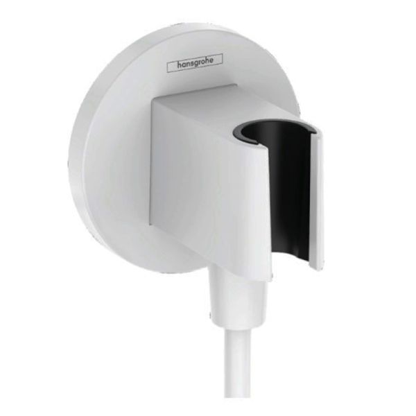 Шланговое подключение Hansgrohe FixFit S 26888700 белый матовый