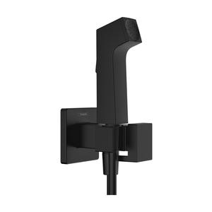Гигиенический душ Hansgrohe Bidette E 1jet 29231670 с держателем и шлангом черный матовый