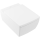 Унитаз подвесной Villeroy Boch (без сиденья) Memento 2.0 CeramicPlus 4633R0R1 альпийский белый