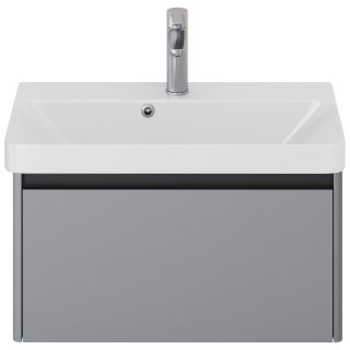 Тумба под раковину Dreja Luxury 99.2012 70 см серый базальт матовый