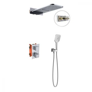 Душевой комплект Vincea VSFW-103TCH термостатическая хром Душевой комплект Vincea VSFW-103TCH термостатическая хром