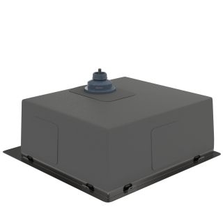 Мойка кухонная Reflexion Iseo 50-BL RX2250SS оружейная сталь