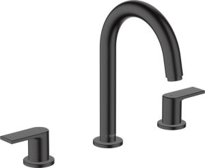 Смеситель для раковины Hansgrohe Vernis Shape 71563670 матовый черный