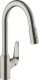 Смеситель Hansgrohe Focus M42 71800800 для кухни сталь