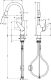 Смеситель Hansgrohe Focus M42 71800800 для кухни сталь