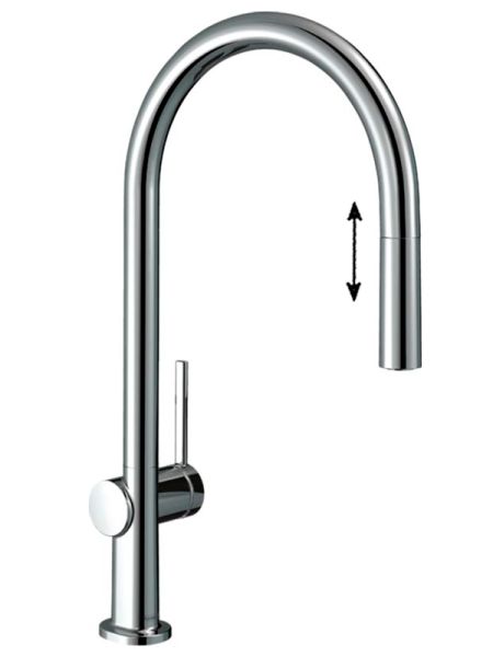Смеситель Hansgrohe Talis M54 72803000 для кухни хром