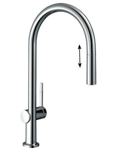 Смеситель Hansgrohe Talis M54 72802000 для кухни хром