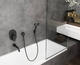 Ручной душ Hansgrohe Vernis Blend 26340670 черный матовый