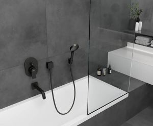 Ручной душ Hansgrohe Vernis Blend 26340670 черный матовый