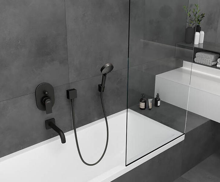 Ручной душ Hansgrohe Vernis Blend 26340670 черный матовый
