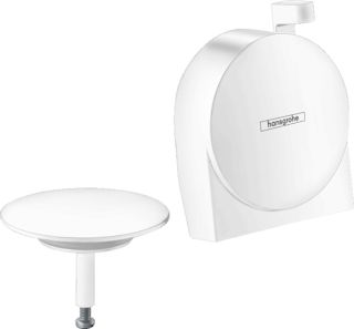 Cлив-перелив для ванны Hansgrohe Exafill S 58117700 внешняя часть белый матовый