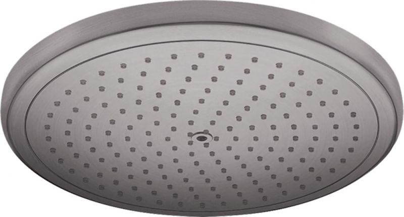Верхний душ Hansgrohe Croma 26220340 черный хром шлифованный