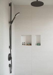 Верхний душ Hansgrohe Croma 26220340 черный хром шлифованный
