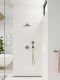 Верхний душ Hansgrohe Croma 26220340 черный хром шлифованный