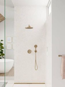 Верхний душ Hansgrohe Croma 26220140 бронза шлифованная