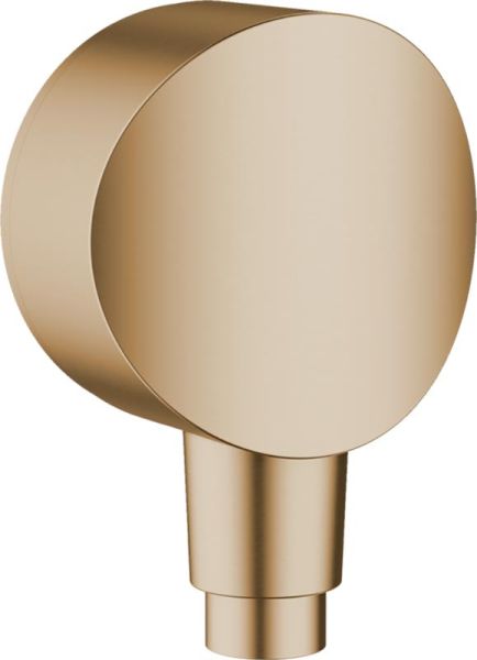 Шланговое подключение Hansgrohe FixFit S 26453140 бронза шлифованная