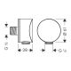 Шланговое подключение Hansgrohe FixFit S 26453700 белый матовый
