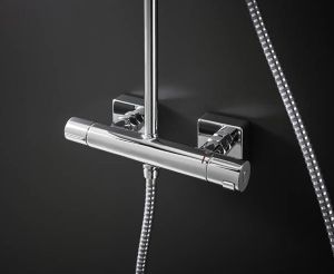Душевая система Hansgrohe Vernis Shape Showerpipe 230 1jet Green 26319000 хром