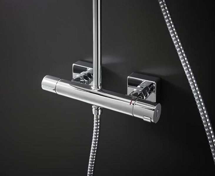 Душевая система Hansgrohe Vernis Shape Showerpipe 230 1jet Green 26319000 хром