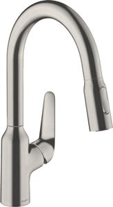 Смеситель Hansgrohe Focus M42 71801800 для кухни сталь
