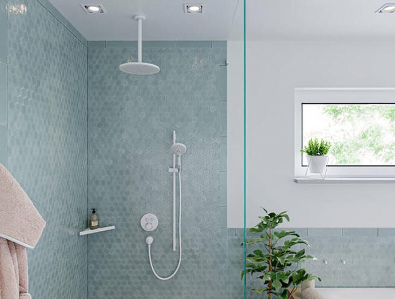 Верхний душ Hansgrohe Croma 280 Air 26220700 белый матовый