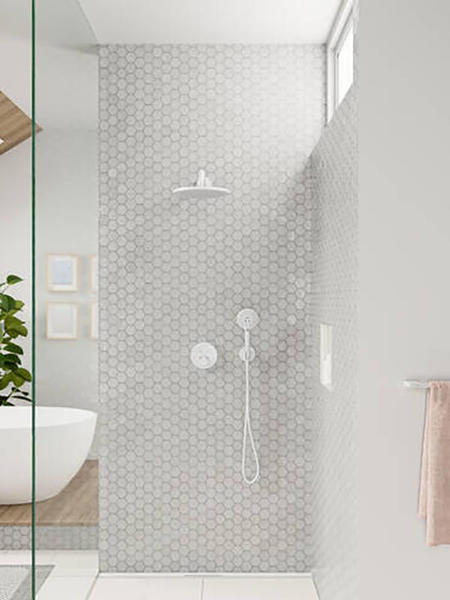 Верхний душ Hansgrohe Croma 280 Air 26220700 белый матовый