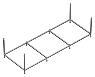Каркас Roca Uno 170x75 ZRU9302876 Каркас Roca Uno 170x75 ZRU9302876