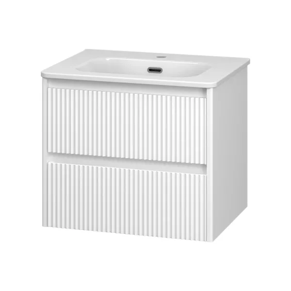 Подвесная тумба под раковину Brevita Riva 60 УТ000026196 белый