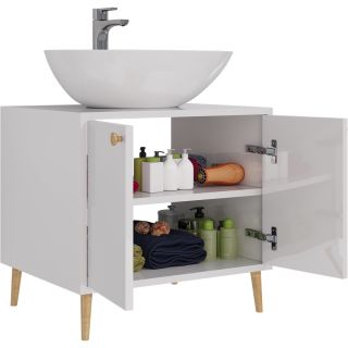 Тумба под раковину Dreja Luno 99.2001 60 см белый