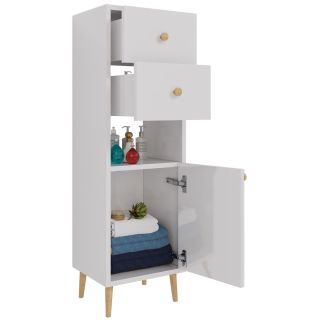 Пенал Dreja Luno 99.2005 35 см белый