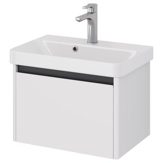 Тумба под раковину Dreja Luxury 99.2009 55 см белый матовый