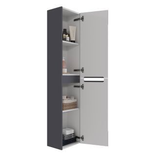 Пенал Dreja Euphoria 99.2026 35 см серый базальт матовый