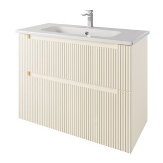 Тумба под раковину Dreja Euphoria 99.2020 100 см бежевый матовый