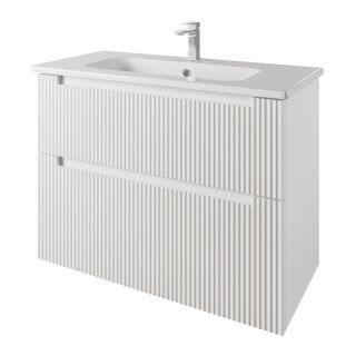 Тумба под раковину Dreja Euphoria 99.2017 100 см белый матовый