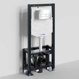 Система инсталляции для унитазов WasserKRAFT Dill 61TLT.010.ME.CH03 с кнопкой смыва