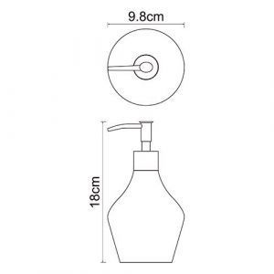Wasserkraft Dinkel K-4699 Дозатор для жидкого мыла 420 ml