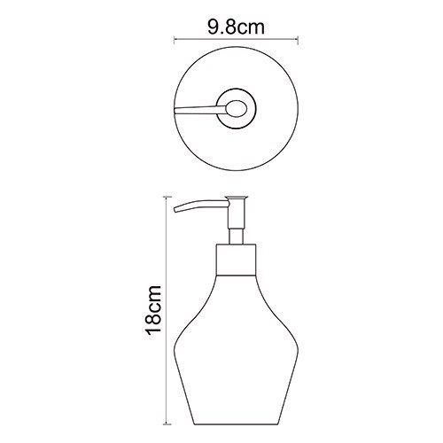 Wasserkraft Dinkel K-4699 Дозатор для жидкого мыла 420 ml