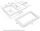 Мойка кухонная Paulmark Flugen PM237850-WH белый