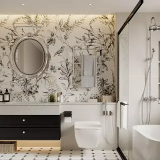 Полотенцесушитель электрический AQUAme AQM3124CR 47x47 см c терморегулятором хром