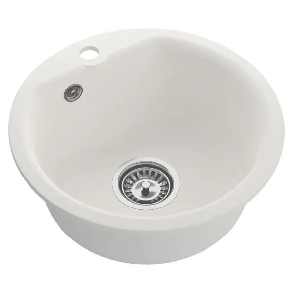 Мойка кухонная Reflexion Start 44-WH RX0844WH белый