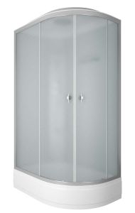 Душевая кабина Niagara NG-3324-14L 120x80см серебро/матовое