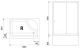 Душевой уголок Royal Bath BP 100x80см правый хром RB8100BP-C-CH-R