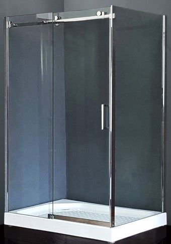 Душевой уголок Royal Bath 120x90см левый хром RB9012B-L