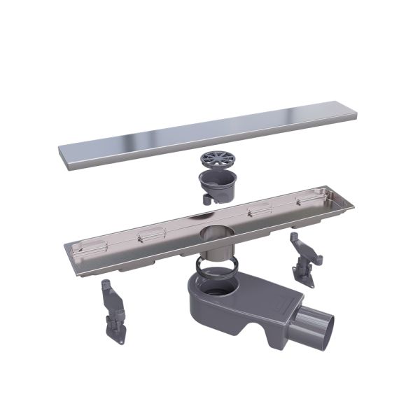 Душевой трап RGW SDR-22-40 47212240-01 с решеткой хром Душевой трап RGW SDR-22-40 47212240-01 с решеткой хром