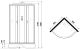 Душевая кабина Niagara NG-6703-14P 80x80см чёрный/прозрачное