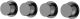 Встраиваемый смеситель 5-проходной Boheme Stick 124-5-SGM.1 графит