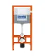 Инсталляция для подвесного унитаза BelBagno BB001-120/BB014-SR-BIANCO с клавишей смыва белый