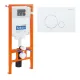 Инсталляция для подвесного унитаза BelBagno BB002-80/BB014-SR-BIANCO с клавишей смыва белый